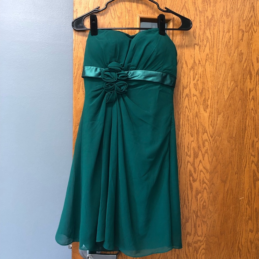 EverPretty Green Strapless Dress